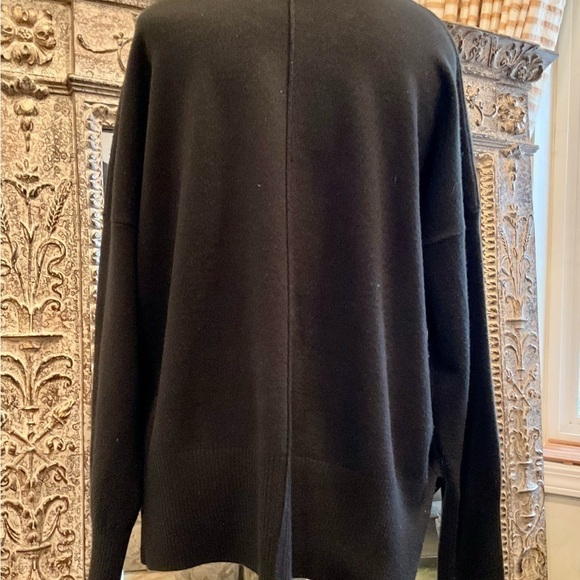 S oversized French Connection pullover sweater with  side slits. - Picture 2 of 5